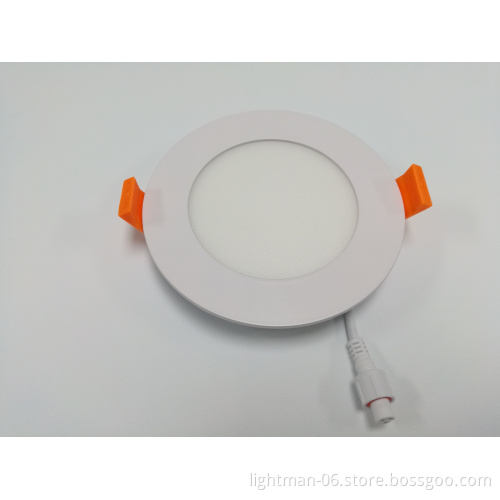 4 Inch 9W 5CCT ETL Certified Round LED Panel Light with Junction Box